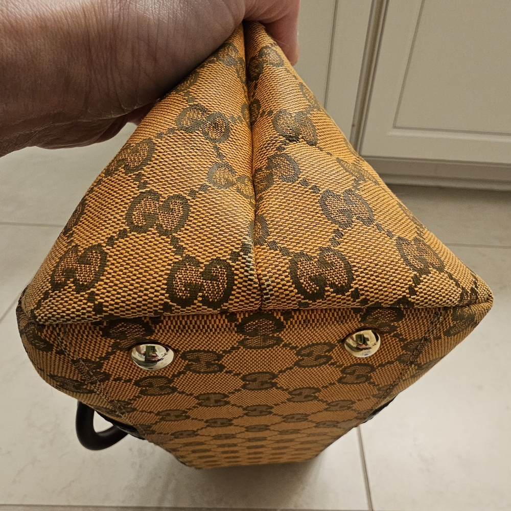 Gucci Orange and Black Tote Bag - Picture 5 of 10